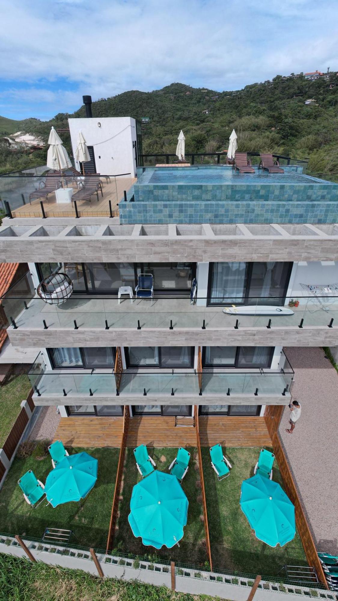 Casa Oceano Praia Do Rosa, Apartamentos Pe Na Areia, Praia Do Rosa Exterior foto